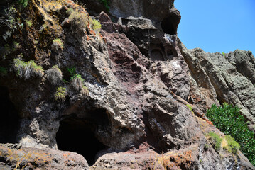 Located in Bingol, Turkey, the Zag Caves have been inhabited by humans since the 5th century.