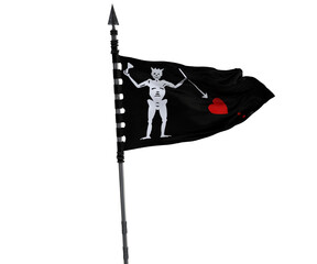 Blackbeard Pirate Flag, Pirate Flag - Pirates