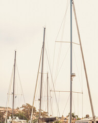yacht in the backyard, Newport Beach