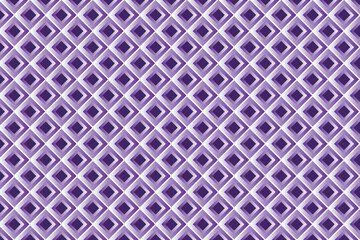 Illustration, Abstract square violet background.
