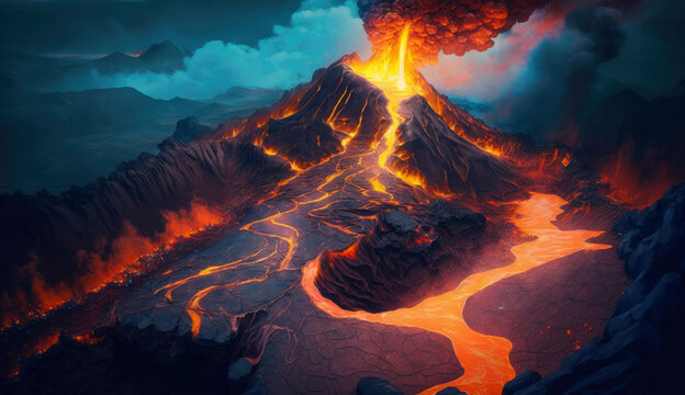 Volcano Ultra HD Desktop Background Wallpaper for 4K UHD TV : Widescreen &  UltraWide Desktop & Laptop : Tablet : Smartphone