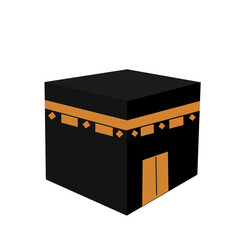 Kabah in Mecca Illustration