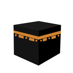 Kabah in Mecca Illustration