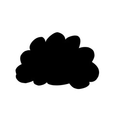 Cloud Shape Silhouette 