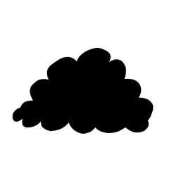 Cloud Shape Silhouette 