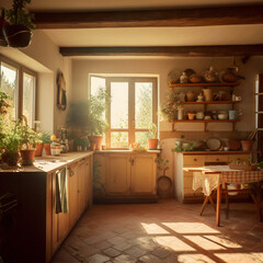 Tranquil European Hideaways: Captivating Cottage Kitchens and Breafast Nooks