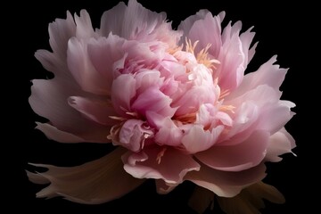 A beautiful flower on a transparent background