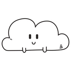Cute Doodle Cloud