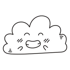 Cute Doodle Cloud