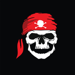 Free design logo cartoon icon illustration skull