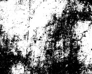 Rustic grunge vector texture with grain and stains. Abstract noise background. Weathered surface. Dirty and damaged. Detailed rough backdrop. Vector graphic illustration with transparent white. EPS10.