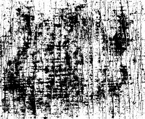 Rustic grunge vector texture with grain and stains. Abstract noise background. Weathered surface. Dirty and damaged. Detailed rough backdrop. Vector graphic illustration with transparent white. EPS10.