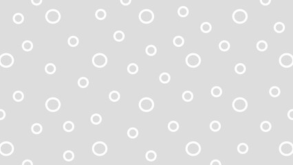 Grey background with white circles