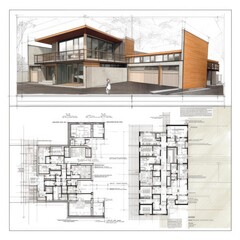 house plan blueprint generative ai