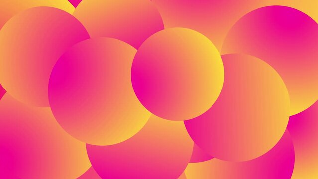 colorful gradian abstract loop background animation in 4k