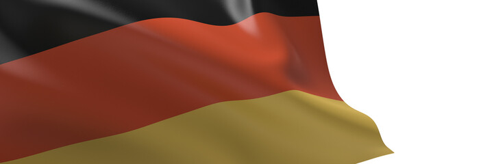 A touch of Germany: The flag as background