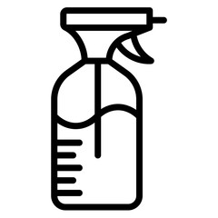 Sprayer Vector Line Icon
