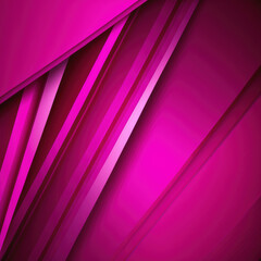 Abstract fuchsia colored background, purple colored lines and waves. Generative AI