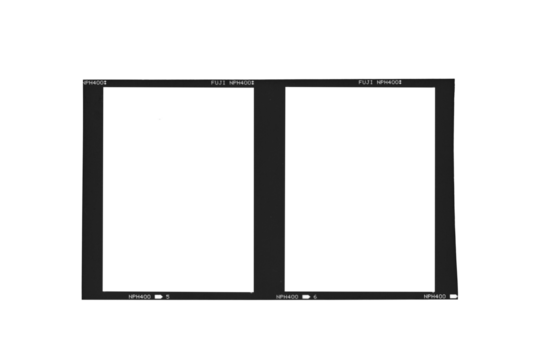 film frame border strip analog png 35mm negative
