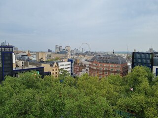 London skyline from Leicester Square 