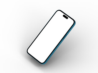 Mockup - Smartphone frameless blank screen mockup
