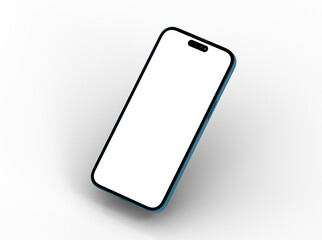 Mockup - smartphone  With Blank Screen in 3d