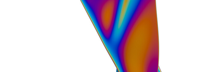 Chromatic Symphony: Harmonizing Colors in a 3D Background