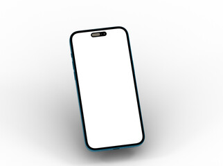 Mockup - smartphone  With Blank Screen in 3d