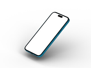 Mock up of smartphone - 3d rendering