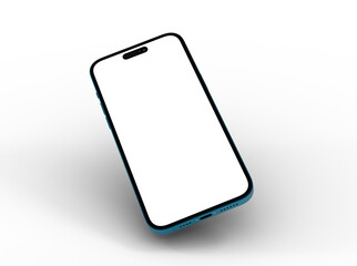 Mockup - smartphone  With Blank Screen in 3d