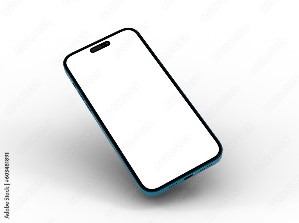 Poster Mockup - Mock up of smartphone - 3d rendering