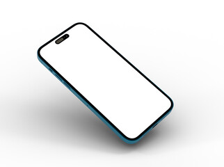 Mockup - All-screen smartphone mockup isolated 3d