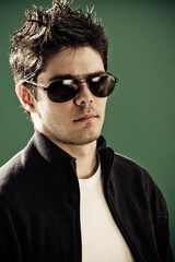 Obraz premium portrait of a young man, studio shot