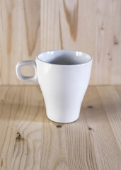 White coffee mug mockup