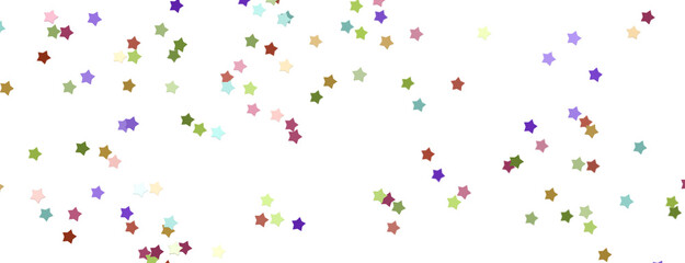 XMAS colored stars -