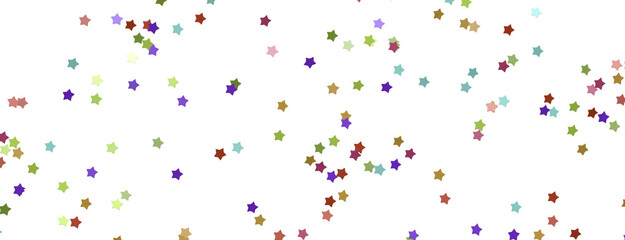 XMAS colored stars -