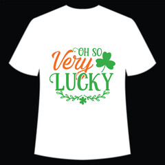 St. Patrick's Day Shirt Design Print Template, Lucky Charms, Irish, everyone has a little luck Typography Design