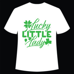 St. Patrick's Day Shirt Design Print Template, Lucky Charms, Irish, everyone has a little luck Typography Design