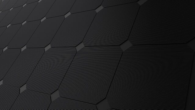 Photovoltaic black cells