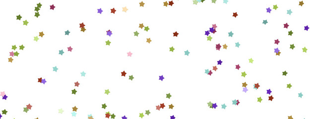 XMAS A colored whirlwind of snowflakes and stars. New