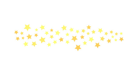 Stars - stars background, sparkle lights confetti falling. magic shining Flying christmas stars on night  (PNG transparent)