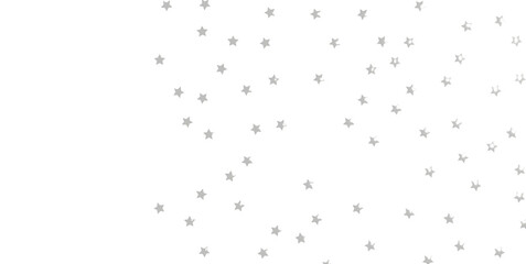Silver star of confetti. - png transparent