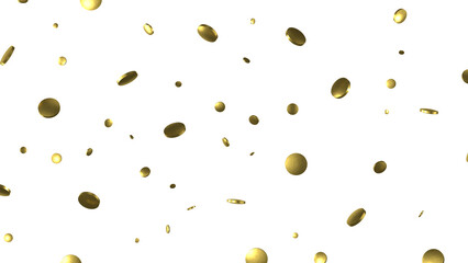 gold confetti