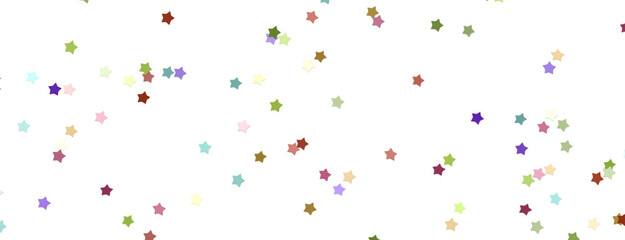 XMAS Stars - Festive christmas card. Isolated illustration white background. - png transparent