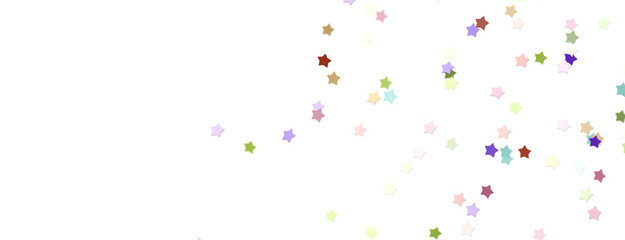 XMAS Stars - colored stars - png transparent