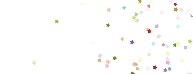 XMAS Stars - Festive christmas card. Isolated illustration white background. -