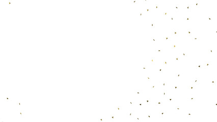 Glittering golden confetti png. Glittering golden