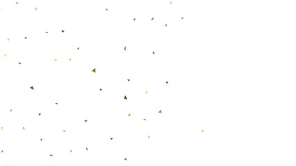 Glittering golden confetti png. Glittering golden