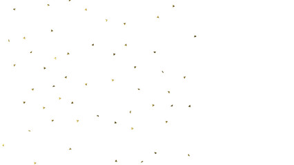 Glittering golden confetti png. Glittering golden