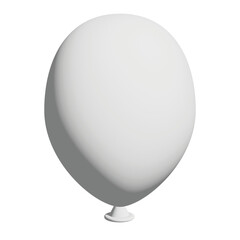 white egg isolated on white